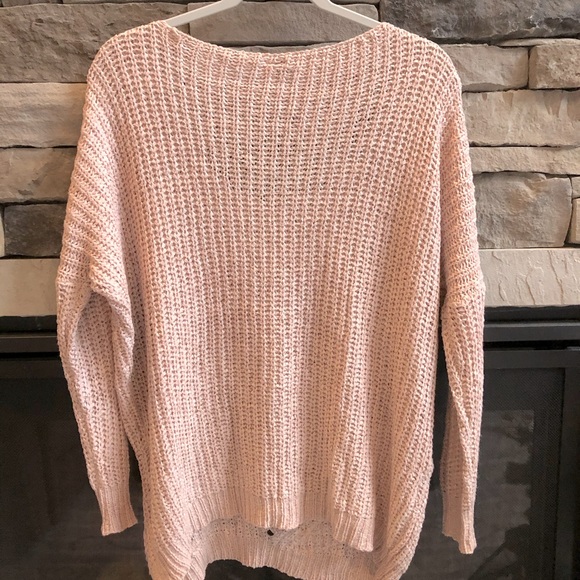 Windsor Acrylic off-shoulder oversized sweater - Picture 2 of 4